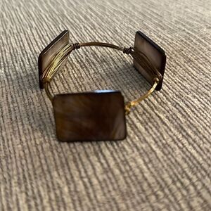 Womens Bangle Faux Stone BRACELET